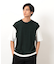 ケーブル柄 ベスト フェイクレイヤード Ｔシャツ