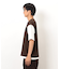 ケーブル柄 ベスト フェイクレイヤード Ｔシャツ