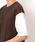 ケーブル柄 ベスト フェイクレイヤード Ｔシャツ