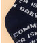 ロゴ総柄ソックス