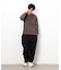 【セットアップ対応】Easy Active Wear ワイドバルーンパンツ