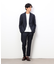 【セットアップ対応】デニムライクストレッチ テーパードパンツ