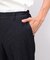 【セットアップ対応】デニムライクストレッチ テーパードパンツ