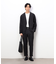 【セットアップ対応】デニムライクストレッチ テーパードパンツ