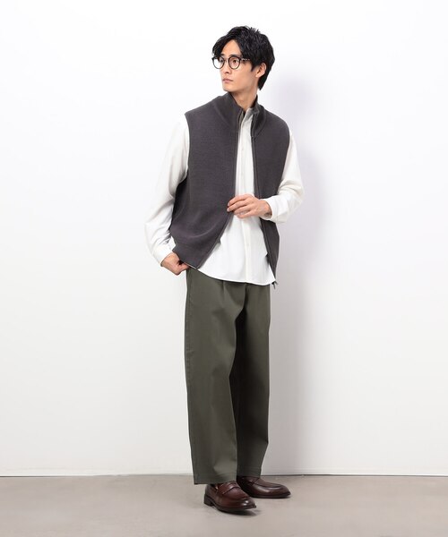 EN COMING インカミング　ジップ　ニットベスト EN COMING インカミング ジップ ニットベスト