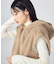ラビット調　ファーフーデッドジレ