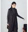 【セットアップ対応】ポリエステルツイル　ロングジレ