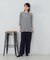 【美しいベーシックパンツ】ポリエステルレーヨンストレッチ　ワイドパンツ