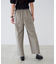 【美しいベーシックパンツ】ポリエステルレーヨンストレッチ　ワイドパンツ