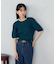 ミニケーブル５分袖ニット