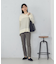 【美しいベーシックパンツ】裏起毛　ハイテンションパンツ