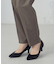 【美しいベーシックパンツ】裏起毛 カルゼ テーパードパンツ
