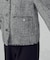 ファンシーツイード　ノーカラージャケット