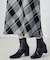 チェック柄　ニットスカート / セットアップ対応