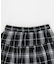 チェック バルーンスカート