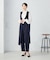 【セットアップ対応】杢調ロングジレワンピース