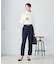 【セットアップ対応】杢調テーパードパンツ