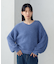 【ウォッシャブル】シャギー Ｖネックニット