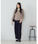 【ウォッシャブル】シャギー Ｖネックニット