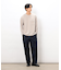 膨れジャカード 長袖 Ｔシャツ