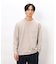 膨れジャカード 長袖 Ｔシャツ