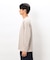 膨れジャカード 長袖 Ｔシャツ