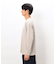 膨れジャカード 長袖 Ｔシャツ