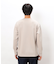 膨れジャカード 長袖 Ｔシャツ