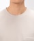 膨れジャカード 長袖 Ｔシャツ