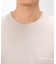 膨れジャカード 長袖 Ｔシャツ