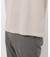 膨れジャカード 長袖 Ｔシャツ