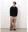 膨れジャカード 長袖 Ｔシャツ