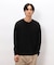 膨れジャカード 長袖 Ｔシャツ