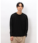 膨れジャカード 長袖 Ｔシャツ