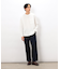 膨れジャカード 長袖 Ｔシャツ