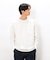 膨れジャカード 長袖 Ｔシャツ