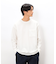 膨れジャカード 長袖 Ｔシャツ