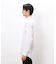 形態安定 市松柄ドビー ドレスシャツ