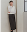 シャイニー クルーネックトップス