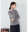 シャイニー クルーネックトップス