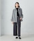 ステンカラーコクーンコート