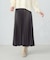 合成皮革プリーツスカート