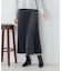 合成皮革プリーツスカート