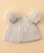 ぼんてん耳付き ニットキャップ