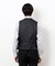 【セットアップ対応】ポリエステル ウール ギャバ ベスト