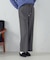 サイドライン ストレートパンツ