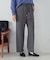 サイドライン ストレートパンツ