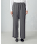 サイドライン ストレートパンツ