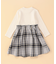 【雑誌掲載商品】チェック ドッキング ワンピース(ベビーサイズ)