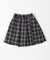 チェック キュロットスカート(140-160cm)